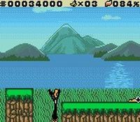 une photo d'Ã©cran de Daffy Duck - Un Tresor de Canard sur Nintendo Game Boy Color
